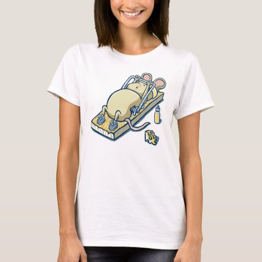 souris dans les conceptions drôles de T-shirt de (Devant)