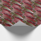 Souris dans un bas : Papier cadeau (Coin)