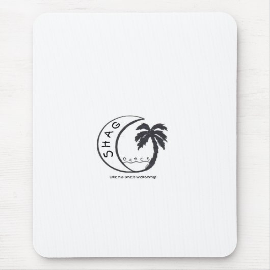 Souris Danse Mousepad de tapis à longs poils (Devant)