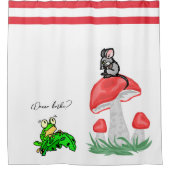 Souris de grenouille à rideau de douche Wanna Baig (Devant)