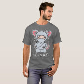 Souris de Ninja ! T-shirt (Devant entier)