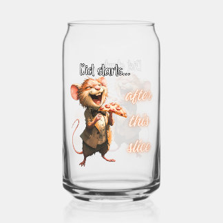 Souris de régime pizza drôle design