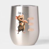 Souris de régime pizza drôle design (Arrière)