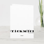 Souris d'hiver et carte de Noël Robin (Dos)