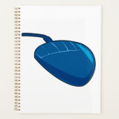 Souris d'ordinateur bleu Cool Tech (Devant)