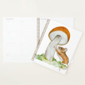 Souris drôle avec champignon sauvage (Devant avec enveloppe)
