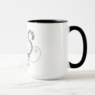Souris en accordéon - tasse