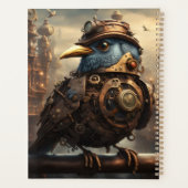 Souris et oiseau Steampunk (Dos)