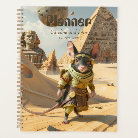 Souris exploratrice du désert Steampunk (Devant)