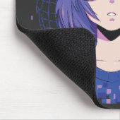 Souris Fille d'anime lunettes de réalité virtuelle Tapis (Coin)