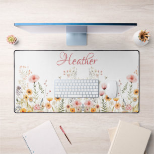 Souris fleur sauvage de bureau Étendre Souris clav