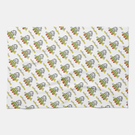 Souris Fromage Cuisine Serviette à main (Horizontal)