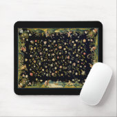 Souris Illustration du tapis de table floral antique (Avec souris)