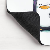 Souris Je vous aime des pingouins d'un Lottle - tapis de (Coin)