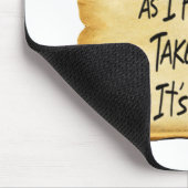 Souris L'atlas du signe de Wyatt a gesticulé le tapis de (Coin)