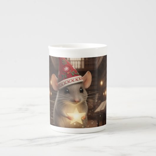 Souris magique Bone China Mug (Devant)