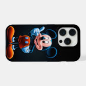 Souris Mignonne de Style Néon (Verso Horizontal)