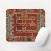 Souris Modèle de tapis oriental en orange (Avec souris)