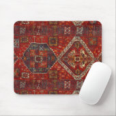 Souris Modèle de tapis Oriental en rouge foncé no5 (Avec souris)