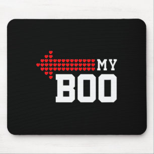 Souris Mon Boo &amp; Mon Bae Saint-Valentin Tapis de coup