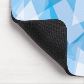 Souris Motif triangle géométrique Abstrait | Tapis de sou (Coin)