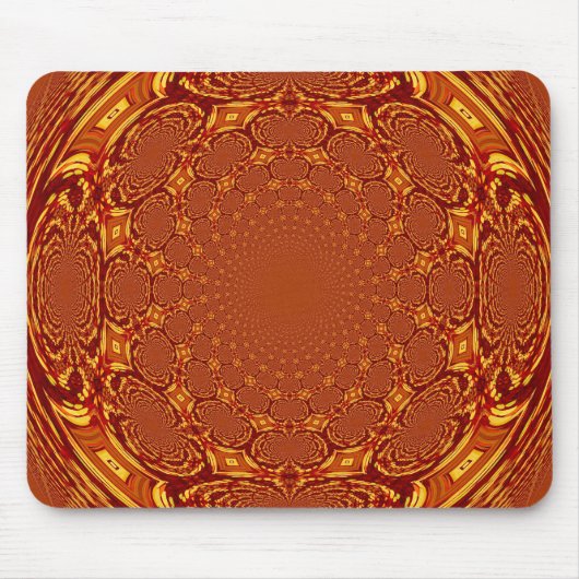 Souris Mousepad de texture de tapis de feu (Devant)