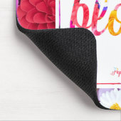 Souris Pour toujours dans le bâti de fleur/le tapis de (Coin)