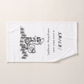 SOURIS QUI TRAITENT serviette main (Serviette à main)