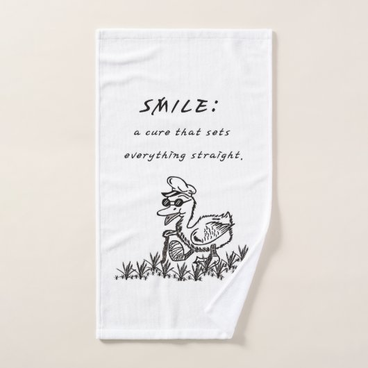 SOURIS QUI TRAITENT serviette main (Serviette à main)