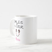 SOURIS R 4-EVER (PERSONNALISÉ) MUG (Devant gauche)