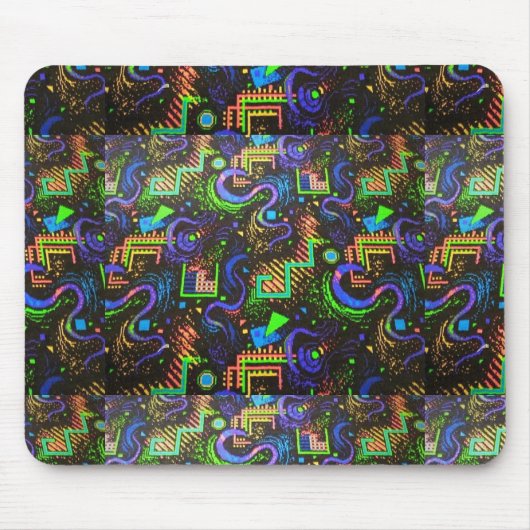 Souris Rétro conception Mousepad de tapis d'arcade (Devant)