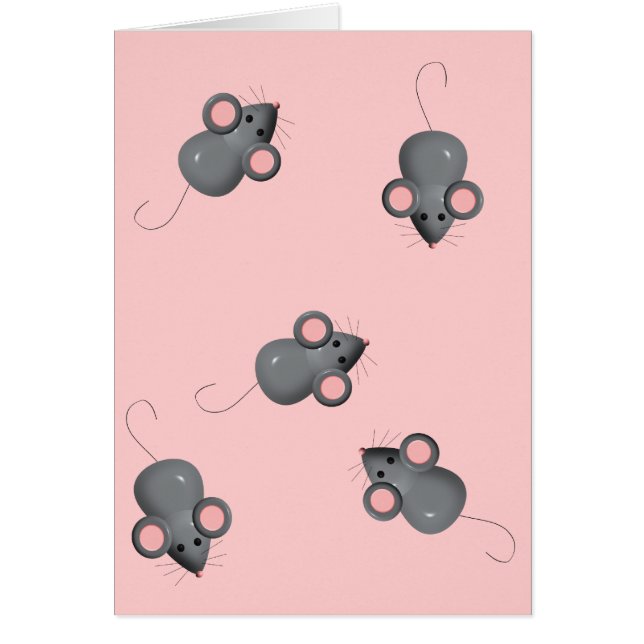 Souris rose (Devant)