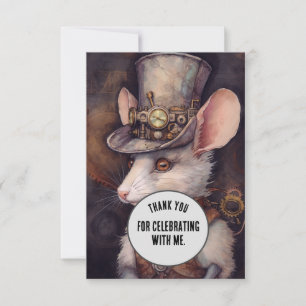 Souris Steampunk Merci Animal Steampunk personnali
