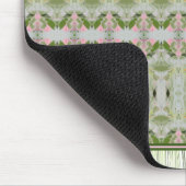 Souris Style De Tapis D'Impression Vert Rose Et Joliment (Coin)