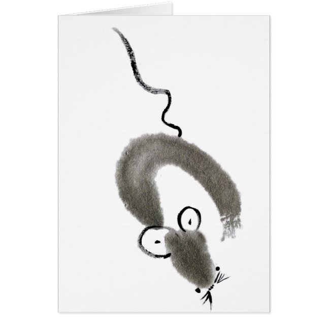 Souris, Sumi-e (Devant)