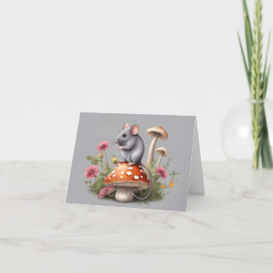 Souris sur tabouret