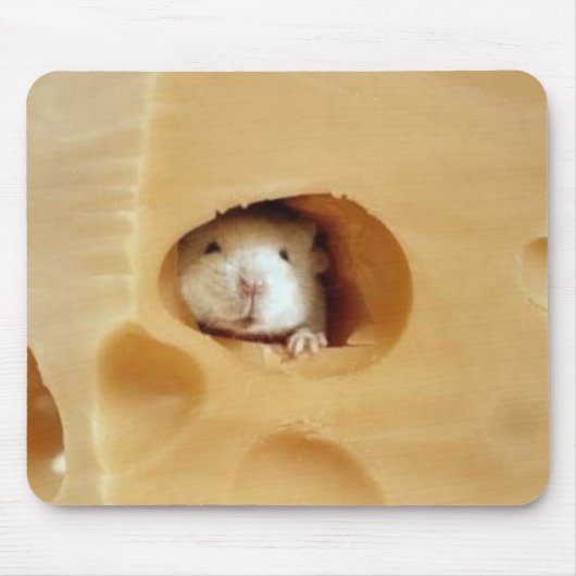souris sur un tapis de souris (Devant)
