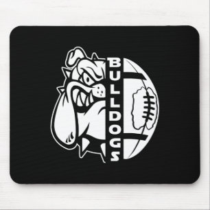 Souris Tapis Amusant Demi-Ballon de Football Visage Boule