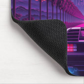 Souris Tapis de bureau et sous-main néon synthwave Rétro (Coin)