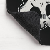 Souris Tapis de bureau graphique vectoriel crâne Rock Pun (Coin)
