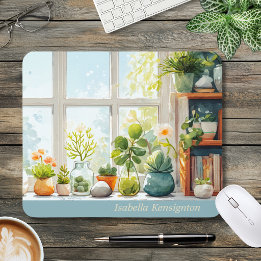 Souris Tapis de bureau pour plantes grasses Cactus Maison