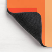 Souris Tapis de palette de couleurs les années 70 rétros (Coin)