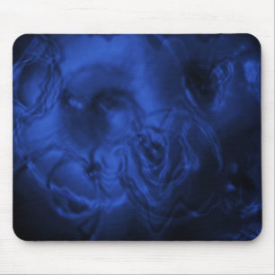 Souris Tapis de souris_Fractal (Bleu)