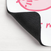 Souris tapis Mousepad de chat de Chat-un-portier (Coin)
