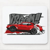 VOITURE DE COURSE VROOM À VITESSE COMPLÈTE! Tapis