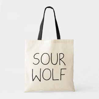 SOURWOLF ( kleur) Tote Bag