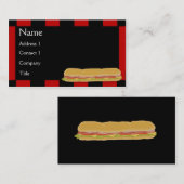 Sous carte de visite d'épicerie (Devant / Derrière)