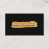 Sous carte de visite d'épicerie (Dos)