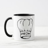 Sous-Chef Café Mug - Cadeaux de chef (Gauche)
