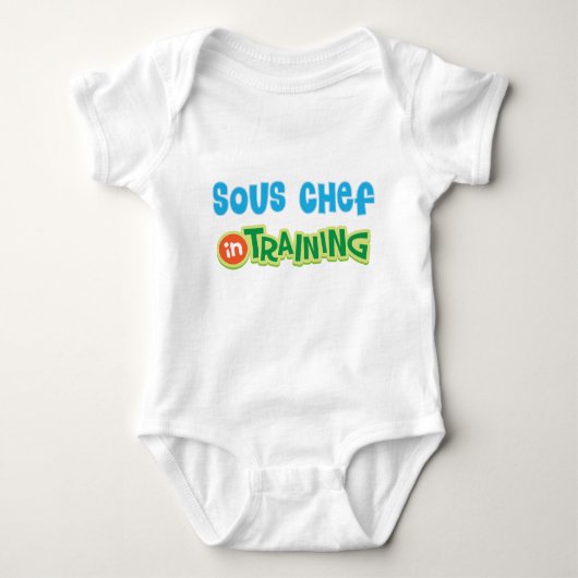 Sous Chef in Training Kinder Shirt (Voorkant)